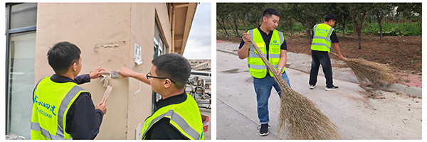 三分公司鹿泉職教中心項目開(kāi)展“清潔環(huán)境”志愿服務(wù)活動(dòng)