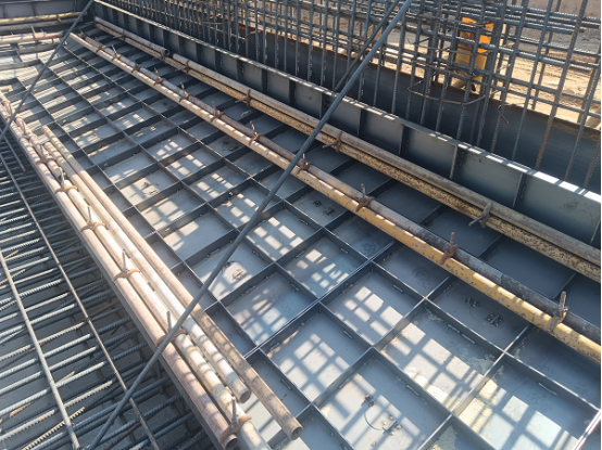 四分公司創(chuàng  )新定型模板技術(shù)，破解加腋施工難題